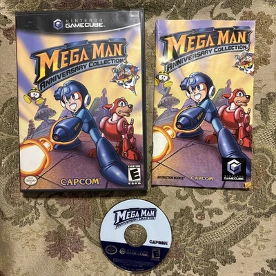 Mega Man Anniversary Collection (Nintendo GameCube, 2004) Complete Tested !! - Image 1 of 4