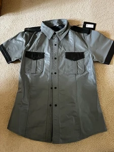 Leather Uniform Top Gay / Fetish Interest Brand New with Tags - Picture 1 of 5