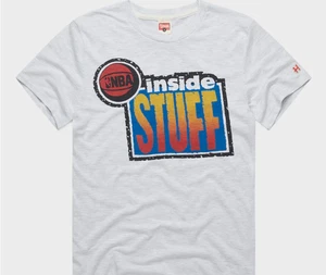 NEW Homage NBC NBA Inside Stuff Logo - Men's Large T-shirt L - Picture 1 of 3