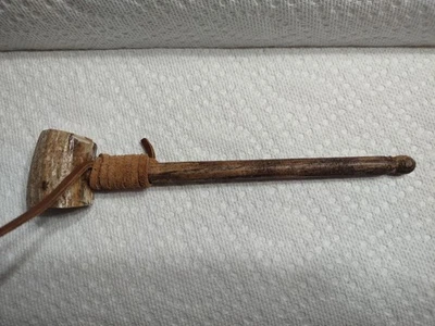 Primitive pipes antler pipe - Image 1 of 4