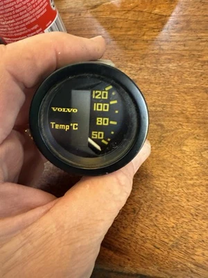Medidor de temperatura deportivo Volvo GT 242 R 1975-1980 240 244 245 temperaturas Foto 1 de 4