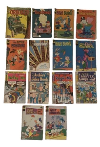 Vintage Comic Book Lot 1970s Walt Disney, Bugs Bunny, Archie, Pink Panther - Picture 1 of 13