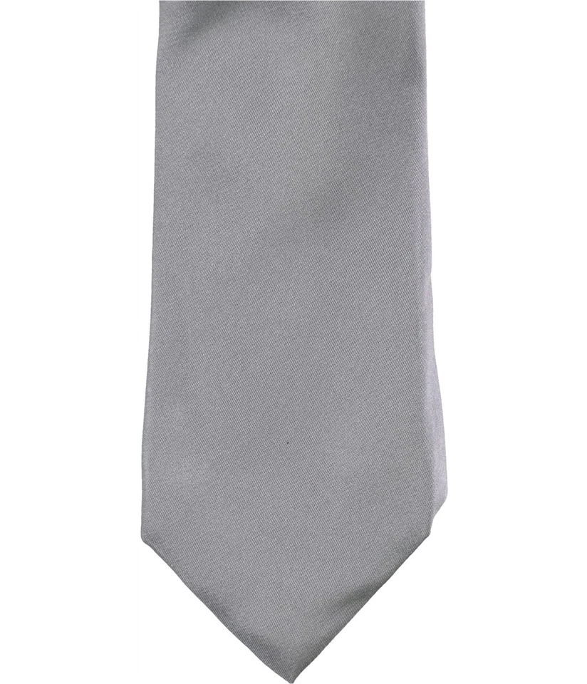 Corbata autoatada Ryan Seacrest Phillip para hombre, plateada, talla única Foto 1 de 1