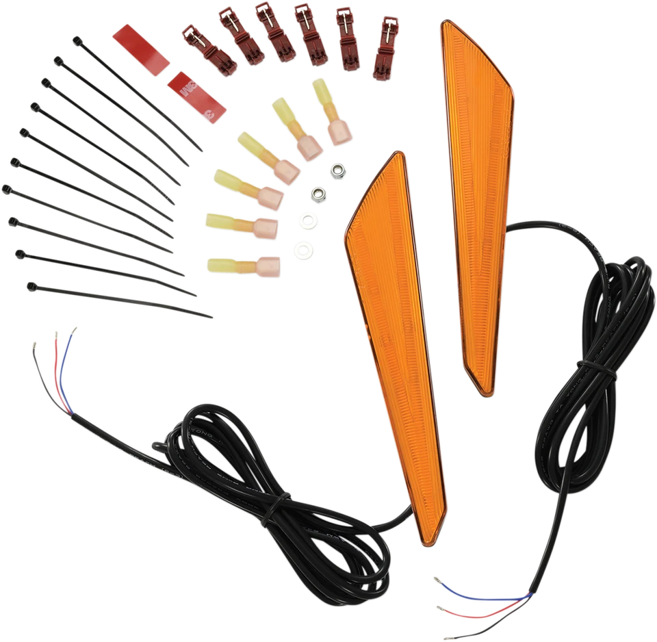 Luces marcadoras LED SHOW CROMADAS 52-952A - GL1800 - ámbar Foto 1 de 3