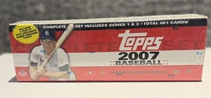 Juego completo de béisbol Topps 2007 (661 cartas en total) juego de fábrica - Imagen 1 de 5
