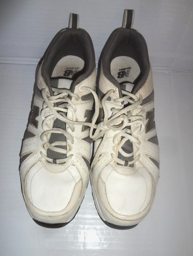 Scarpe da passeggio corsa uomo NEW BALANCE 454 taglia 14 MX454WG supporto abzorb bianco