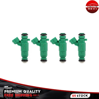 4 inyectores de combustible para Kia Sportage 2006 2007 2008 2009 2010 2,0 L 2,7 L Rio 1,6 L Foto 1 de 4