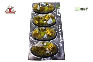 Gamers Grass Highland Bases Oval 60mm (x4) - Picture 1 of 3