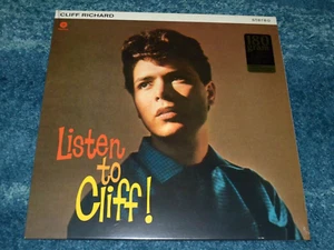 Cliff Richard~Listen To Cliff!~180 Gram Vinyl~SEALED/NEW~Vocal Pop~2017 Reissue - Picture 1 of 2