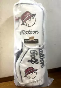Bolso Caddy MALBON GOLF Blanco Cuero Artificial 3.5kg Tipo 9.0 Entrega Express - Imagen 1 de 12