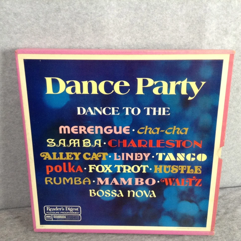 Dance Party (Various Artists)  8 Vinyl LP Box Set RDA-201-A Booklet Included - Image 1 of 4