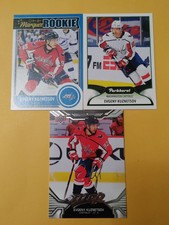 Evgeny Kuznetsov Washington Capitals 3 Card Lot MVP Silver Script Marquee Rookie