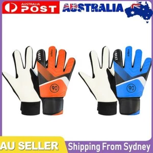 1Pair Football Goalkeeper Gloves Breathable Latex Lightweight Sports Accessories - Picture 1 of 4