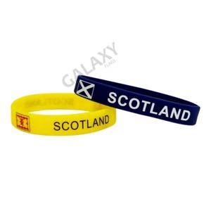 Schottland St. Andrews Flagge BH Schottland Flagge Silikon Kautschuk Armband - Bild 1 von 3