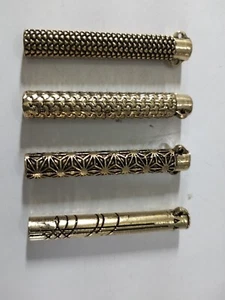 Pipa de humo de latón 4 piezas colgada en el cuello - Imagen 1 de 4