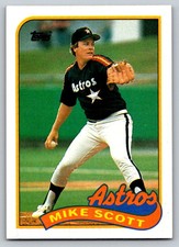 1989  Topps #180 Mike Scott Houston Astros
