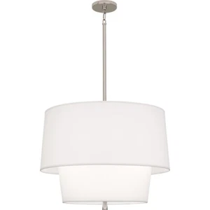 Robert Abbey Decker 3 Light 18" Pendant, Polished Nickel - AW138 - Picture 1 of 1