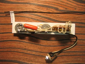 Wiring Harness for Telecaster - Reverse 3 Way: CTS, 0.047 Orange Drop, Oak Grigs - Picture 1 of 3