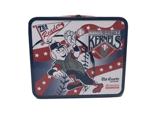 Cedar Rapids Kernels - Metal Lunchbox - Minnesota Twins/Los Angeles Angels - Foto 1 di 6