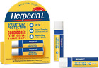 Herpecin-L Lip Protectant/cold Sore & Sunscreen Lip Balm Twin Pack Only $21.36 on eBay