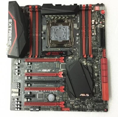 ASUS RAMPAGE V EXTREME Motherboard LGA201-V3 Intel X99 DDR4 With I/O baffle - Image 1 of 4