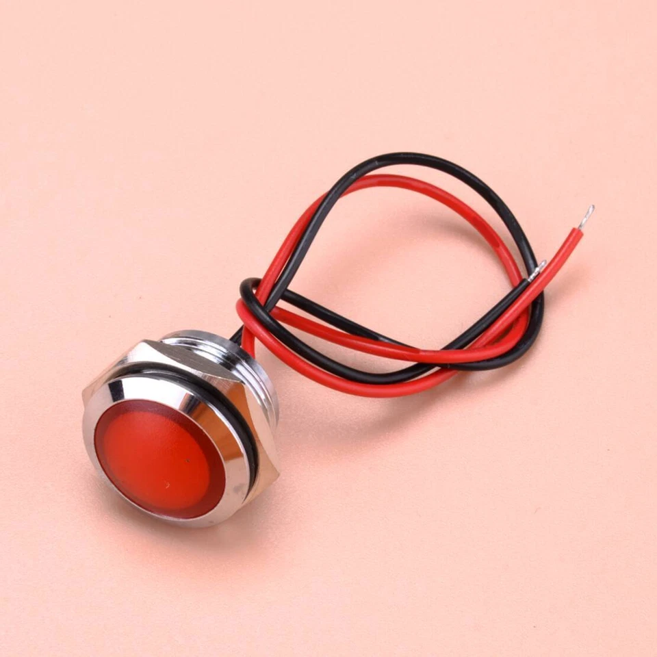 Красный светодиодный индикатор пилот лампа подходит для Yamaha RT1 TY250 DT1 CT2 DT3 новый - Изображение 1 из 3