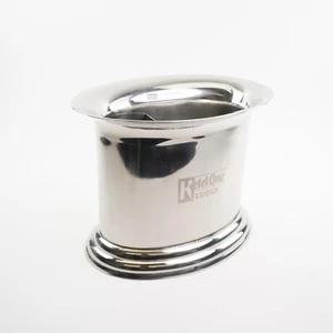 Chrom Doppelwandiger Eiskühler KETEL ONE VODKA Kühler 2 Flaschenhalter 12" W - Bild 1 von 1