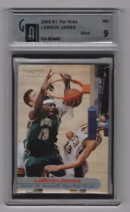 (10093041) LEBRON JAMES 2003 SI For Kids #264 RC Rookie Card Graded GAI 9 MINT - Picture 1 of 2
