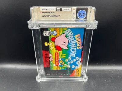 Kirby's Avalanche For Display Only Box Nintendo SNES WATA 9.2 MINT VGA CGC - Image 1 of 4