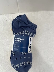 Old Navy Girls Size Medium 6 Pack Patterned Ankle Fashion Socks - Picture 1 of 23