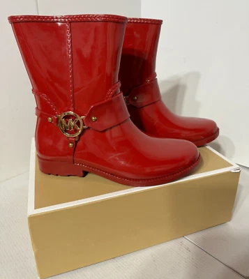 Michael Kors Botas Mujer Talla 6 Rojo Foto 1 de 4