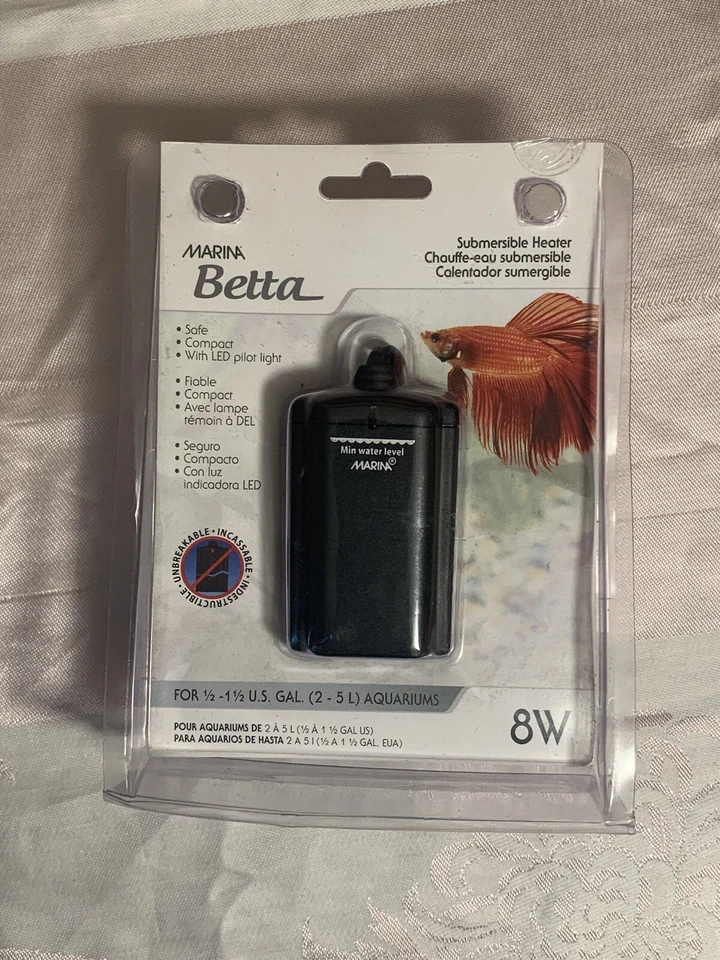 Marina Betta Submersible Aquarium Heater - 8 Watt A5