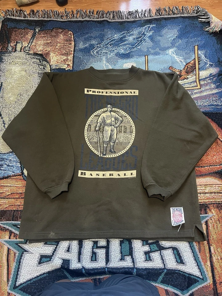 Suéter Vintage Liga Negra Talla Grande Foto 1 de 4