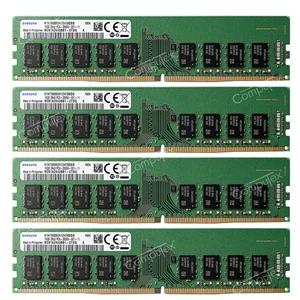 Samsung 64GB 4X16GB PC4-2666V DDR4 2666 MHz 288pin ECC REG Zarejestrowany serwer RAM - Zdjęcie 1 z 4