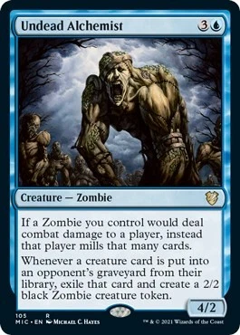 Undead Alchemist 105 LP Normal Commander: Innistrad: Midnight Hunt MTG EN - Image 1 of 1