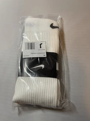 NBA Nike Authentic White  2Xl Knee High Socks PAA495-100S123 - Image 1 of 4