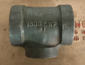 Reduzierstück 1 1/4" x 1" XH schwarz Gewinde - Bild 1 von 5