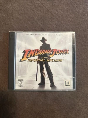 Indiana Jones and The Infernal Machine LucasArts 2 CD Game - Image 1 of 4