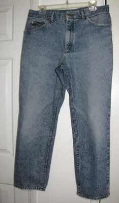 Jeans de mezclilla Lee de colección lavado ácido ligeramente cónicos retro años 90 etiqueta: 36X30 ahora 34X28 Foto 1 de 4