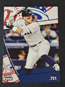 Aaron Judge Significant Statistics 2024 Topps #SS-8 Yankees Baseball Card - Picture 1 of 2