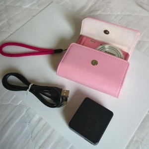 Sony Cyber Shot DSC WX350 Pink Compact Camera Case Included Charger Bundle - Picture 1 of 12