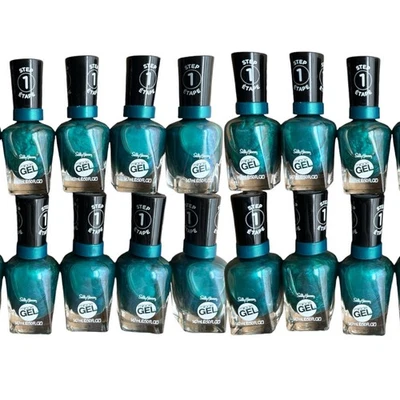 Lote 14 Color de Uñas Gel Milagroso Sally Hansen, 729 Combustealble PVP: $180  Foto 1 de 3