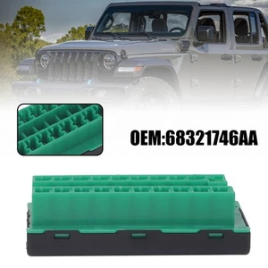 Fuse Connector Double Row Green Repair 68321746AA For Jeep Wrangler JL Gladiator - Picture 1 of 8