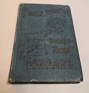 Biggle Garden Book by Jacob Biggle Farm Library 1908 Illustrated Hardcover Mini - Picture 1 of 7