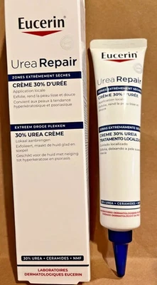 Eucerin Urea Repair PLUS Cream 30% 2.5 oz Rough Dry Scaly Skin EXP 08/2025 New - Image 1 of 3