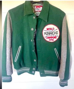 Ebbets Field Flannels Kansas City Monarchs  Wool Jacket - Large - Picture 1 of 1