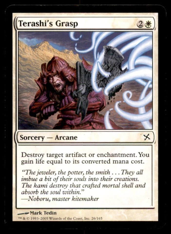 MTG Terashi's Grasp LP Light Play Betrayers of Kamigawa [3562] - Image 1 of 1