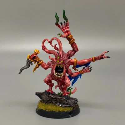 SILVER TOWER PINK HORROR OF TZEENTCH HERALD DAEMON WARHAMMER QUEST CHAOS WFB - Image 1 of 3