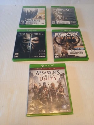 Lot Of 5 Xbox One Video Games Gaming - Image 1 of 4