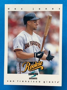 1997 Score Dax Jones #323